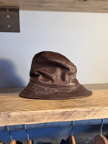Vintage kangol brown leather - vintage,