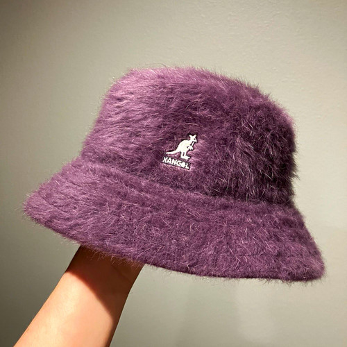 Kangol purple furgora bucket - purple,