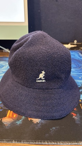 Kangol bermuda bucket hat navy - bucket,