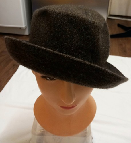 Women vintage kangol - vintage, brown