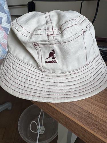 Kangol beige bucket hat - kangol,